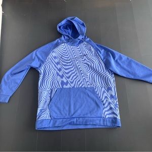 Blue Nike dry fit hoodies size 2xl